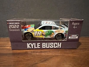 Kyle Busch 2022 #18 M&M's Crunchy Cookie Bristol Win Joe Gibbs Camry 1/64 CUP - Picture 1 of 3