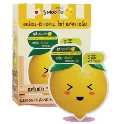 Suero facial mágico para acné blanco vitamina C Magic AHA BHA claro reducir el cobertizo x 12 Foto 1 de 4