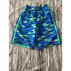 Boys Nike green blue, swimming trunks SizeMedium - Picture 1 of 5