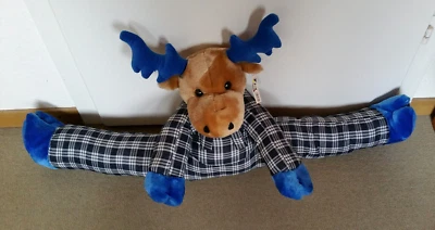 Zugluftstopper JOY COMPANY Impressionen für Türen +Fenster - Blau karriert - NEU - Bild 1 von 4