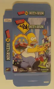 VERY RARE 2003 ~Simpsons Hit & Run STORE DISPLAY BOX~ NEVER BUILT..MINT.. - Picture 1 of 4