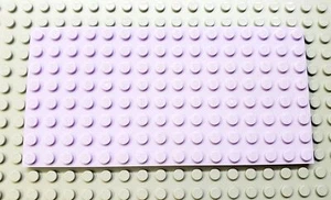 LEGO Lavender 8x16 Friends Plate Piece - Bild 1 von 1
