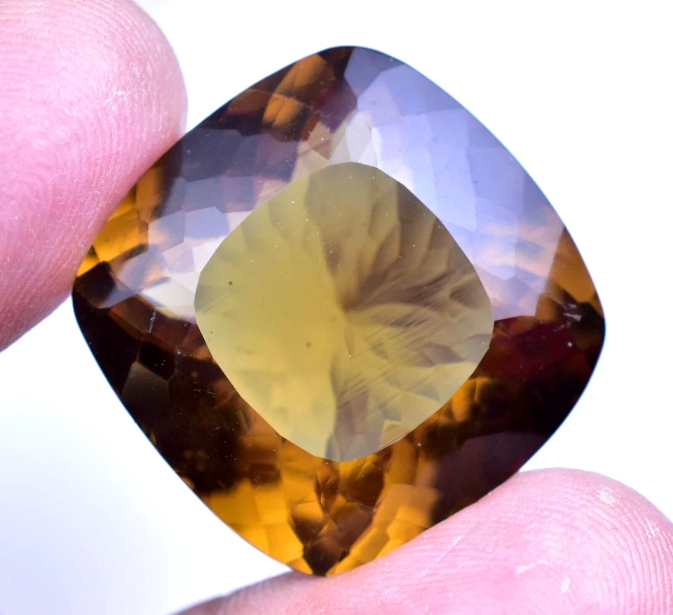 Piedra preciosa natural DIASPORE 45,00 quilates cambio de color corte cojín rara encontrada CERTIFICADA Foto 1 de 4