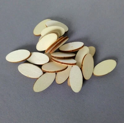 Oval Counters Wooden Tokens Upgrade for Board Games RPG & Tabletop Currency  - Image 1 of 4