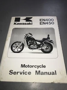NOS OEM Kawasaki Service Manual 17CH 1985-1990 EN400 EN450 99924-1056-04 - Picture 1 of 4
