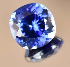 11.55 Ct Natural Blue Ceylon Sapphire AGL Certified Cushion Flawless Gemstone - Picture 1 of 7