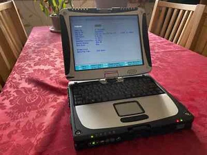 Panasonic Toughbook CF-19 Mk1 (CF-19CDG3BU2) Intel Core Duo U2400 1GB RAM - Picture 1 of 4