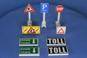 Lego - City - Mixed Road Signs - Picture 1 of 2