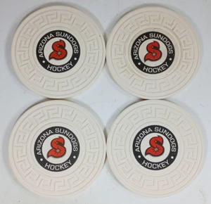 Rare Coaster Stone CHL Arizona Sundogs Hockey Coasters. Set of 4 New in Boxes. - Picture 1 of 8