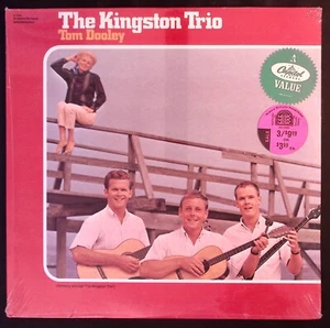 THE KINGSTON TRIO TOM DOOLEY RARE FACTORY SEALED! CAPITOL VINYL LP 110-72W - Picture 1 of 2