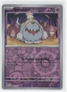 Pokemon Scarlet & Violet 104/198 Greavard Reverse Holo - Picture 1 of 1