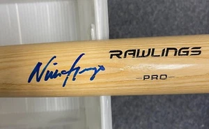 NICK GONZALES AUTO AUTOGRAPH BASEBALL BAT RAWLINGS PRO JSA AUTHENTIC PIRATES - Picture 1 of 3