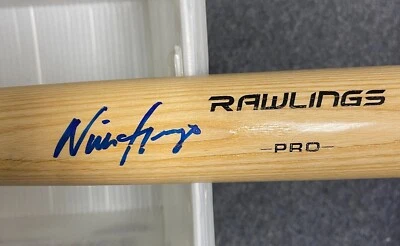NICK GONZALES AUTO AUTOGRAPH BASEBALL BAT RAWLINGS PRO JSA AUTHENTIC PIRATES - Image 1 of 3
