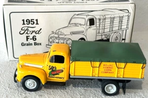 First Gear 1/34 Bo-Jac Hybrid Corn Company 1951 Ford F-6 Grain Box 19-1047 - Picture 1 of 2