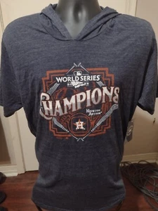 New Houston Astros Women's Hoodie 2022 Champions Majestic Threads Size 2XL Blue - Picture 1 of 9