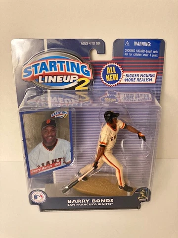 Barry Bonds Starting Lineup 2 Sealed Figure And Card San Francisco Giants Hasbro Cover