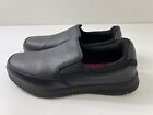 Skechers Men's 77157 Memory Foam Slip Resistant Black Work Shoes Size 12