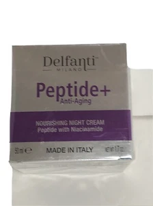 Peptide+ Anti-Aging Nourishing Night Cream with Niacinamide. 1.7oz  (50ml) NIB - Picture 1 of 6