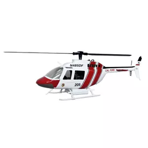 Helicóptero Roban 470Tamaño RTF B206 RC Rojo Blanco Modelo CAL FIRE GPS Devolución Automática - Imagen 1 de 14