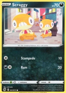 SCRAGGY 041/073 COMMON CHAMPION'S PATH POKEMON TCG NM (yourdeckbuilder) - Picture 1 of 1
