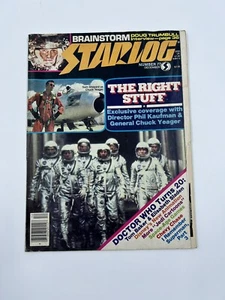 Starlog #77 diciembre 1983 lluvia de ideas, Doctor Who cumple 20 años - Imagen 1 de 11