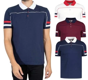 Fila Grandslam Piping Polo Vintage Para hombres Retro Top Tenis Camiseta Ropa Deportiva Nuevo - Imagen 1 de 19