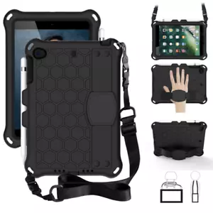 Shockproof Shoulder Strap Case for iPad 6th/7th/8th/9th/10th/11th (A16) Gen 2025 - Picture 1 of 48