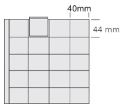 SAFE Münzen-Blatt 820 für Coin Combi für 20 Münzen bis 38 mm Durchmesser