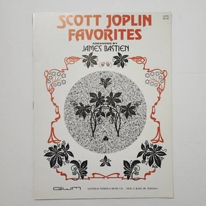 Scott Joplin Favorites by James Bastien Book Sheet Music - Picture 1 of 8