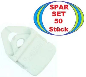 50 Holdon MINI Clip WEISS Klemmöse Spannklammer Spannfixe Spanner Klammer Klemme - Picture 1 of 9