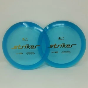 Set of (2) Latitude 64 Opto Ice Striker Turquoise Discs 173 & 174g FREE SHIP 2 - Picture 1 of 1