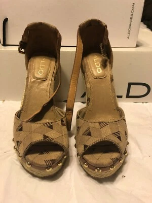 Alpargata ALDO patrón de cuña 38/7,5 Foto 1 de 4