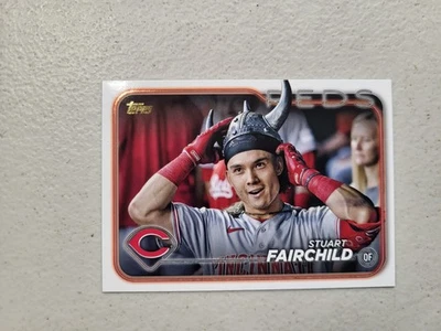 2024 Topps Series 2 Stuart Fairchild Golden Mirror Variation Case Hit SSP #673 - Image 1 of 2