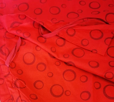 Cover Sleep Banana Nursing Pillow Approx 235 x 32cm Pillow Case Red with Circles - Image 1 of 4