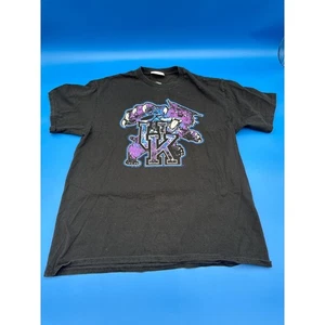 Majestic Kentucky Wildcats Black and Purple Short Sleeve Tee - Picture 1 of 3