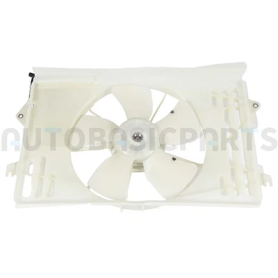 For 2003-2008 Toyota Corolla 1.8L Driver Side Radiator Cooling Fan Assembly - Image 1 of 4