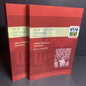 N.W. Frontier of India 1920-1937 Official History of Operations - Lot of 2 / FKY - Picture 1 of 14