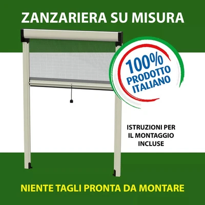 Zanzariera SU MISURA Professionale | Scorrimento Verticale Alta Qualità - Immagine 1 di 4