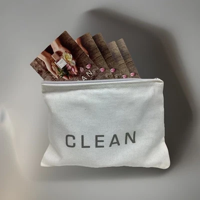 Kit de reserva limpo 5 amostras 5x0,05 oz com bolsa branca COMO NA FOTO!! - Imagem 1 de 4