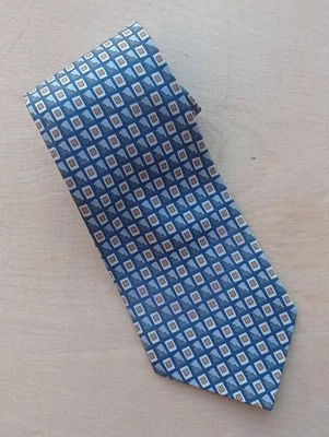Authentic Vintage 90s Burton Tie – Made in Korea, Retro Geometric Pattern, Men's - Image 1 of 4