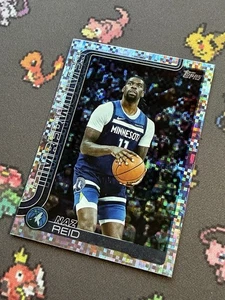 Naz Max Reid 2025-26 Topps Basketball Silver Checkerboard Refractor - Picture 1 of 4