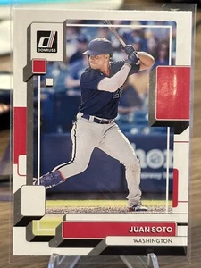 Donruss Juan Soto 2022 variación fotográfica y foto estándar 225 Padres Nacionales - Imagen 1 de 4