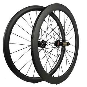 Carbon Road Bike Wheels 23 25mm Width 20-88mm Depth Tubular Clincher Disc Brake - Picture 1 of 12