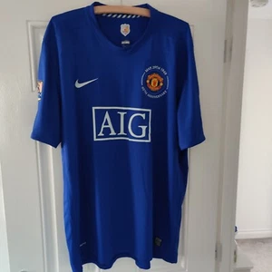 Authentic Manchester United 2008/2009 Third Kit Mens Giggs No.11 3XL w/ badges - Picture 1 of 3