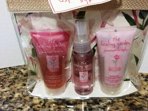 the healing garden JASMINE THERAPY 3pc SET wash lotion mist NOS *read* SALE $5 - Picture 1 of 3