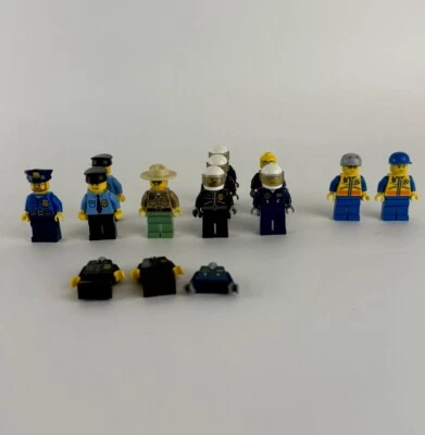 Lote de minifiguras Lego policía (12 3 piezas completas) Foto 1 de 4
