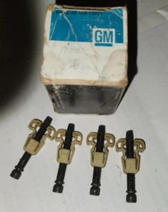 NOS 71-90 GM Headlight Head Light Lamp Adjuster Adjusting Screw Bolt & Nut 4pcs - Picture 1 of 2