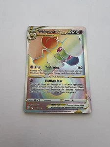 Whimsicott VSTAR - 175/172 - Pokemon Stelle Brillanti Spada Scudo Segreto Raro - Foto 1 di 2