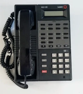 MLS-12D AVAYA PARTNER DISPLAY 12-BUTTON PHONE ACS TELEPHONE SYSTEM LUCENT - Picture 1 of 3