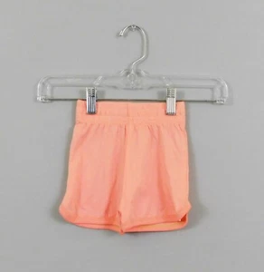 Burt's Bees Baby Girl Shorts, Size 3-6 Months, Peach, Pink, New - Picture 1 of 3